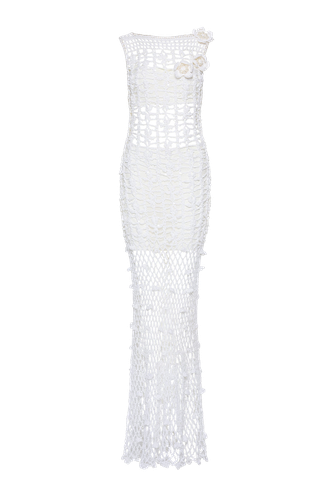 Vanilla Handmade Maxi Crochet Dress | Women's Maxi dresses - ANDREEVA - Modalova