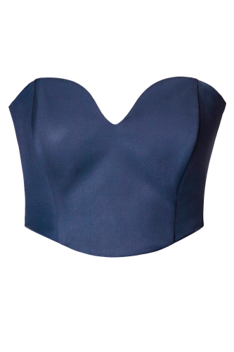 Corset Lara Moonlight Blue | Women's Crop tops - HALEWSKI - Modalova