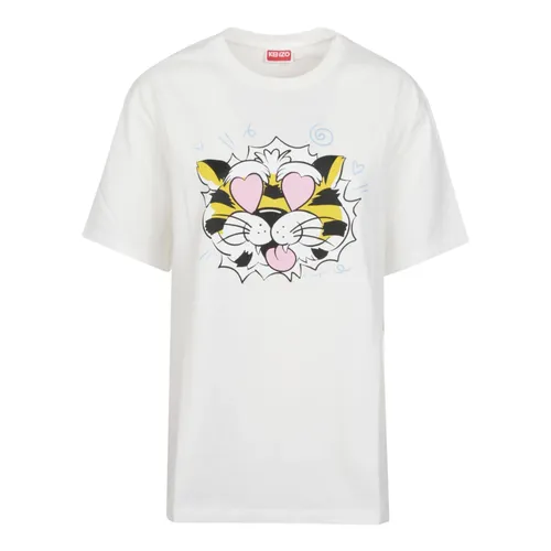 Kenzo - Tops > T-Shirts - White - Kenzo - Modalova