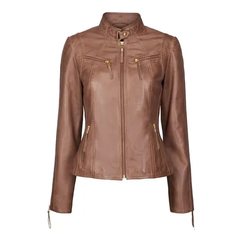 Jackets > Leather Jackets - - Btfcph - Modalova