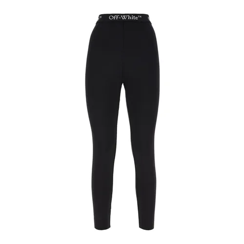 Trousers > Leggings - - Off White - Modalova
