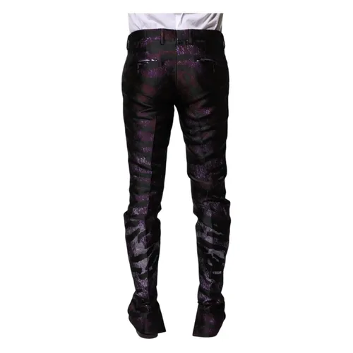 Trousers > Slim-fit Trousers - - Dolce & Gabbana - Modalova