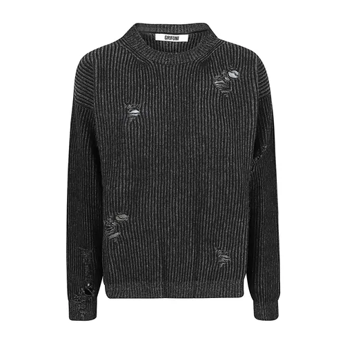Knitwear > Round-neck Knitwear - - Mauro Grifoni - Modalova