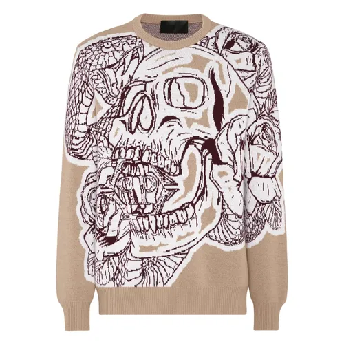 Knitwear > Round-neck Knitwear - - Philipp Plein - Modalova
