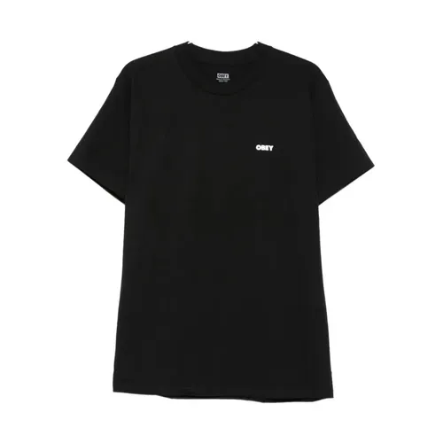 Obey - Tops > T-Shirts - Black - Obey - Modalova