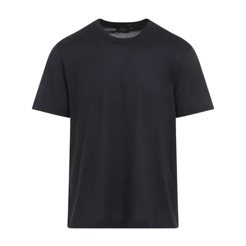 Brioni - Tops > T-Shirts - Black - Brioni - Modalova
