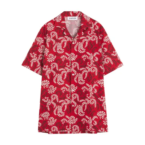 Shirts > Short Sleeve Shirts - - Lanvin - Modalova