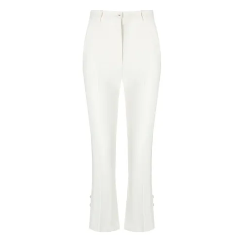 Trousers > Wide Trousers - - Elisabetta Franchi - Modalova