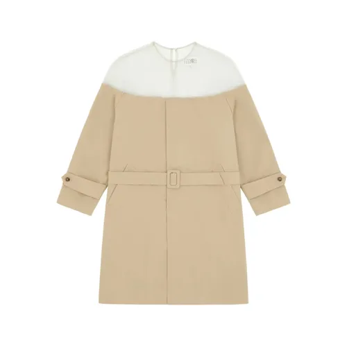 Coats > Belted Coats - - MM6 Maison Margiela - Modalova