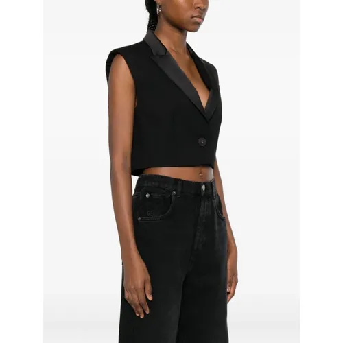 Twinset - Jackets > Vests - Black - Twinset - Modalova