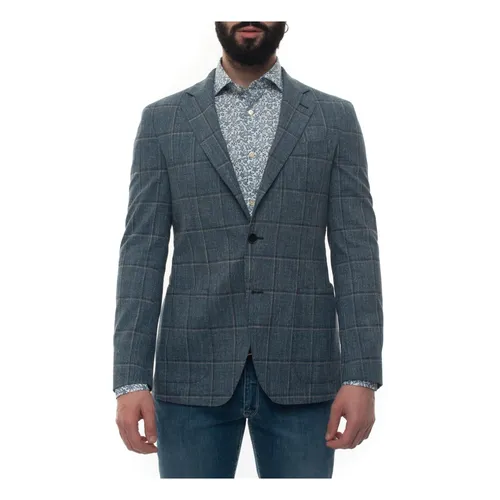 Jackets > Blazers - - Luigi Borrelli Napoli - Modalova