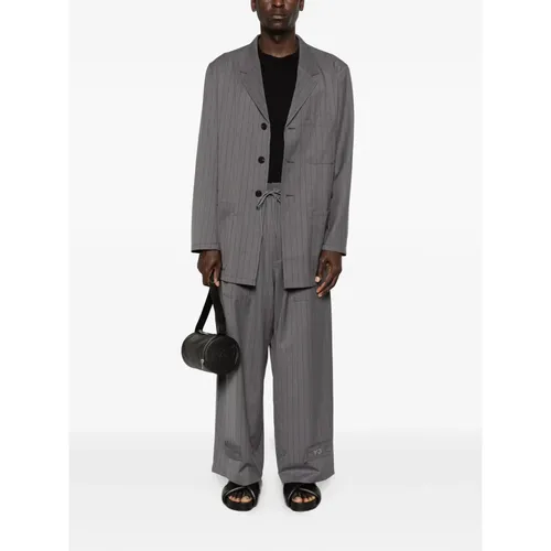 Trousers > Wide Trousers - - Y-3 - Modalova
