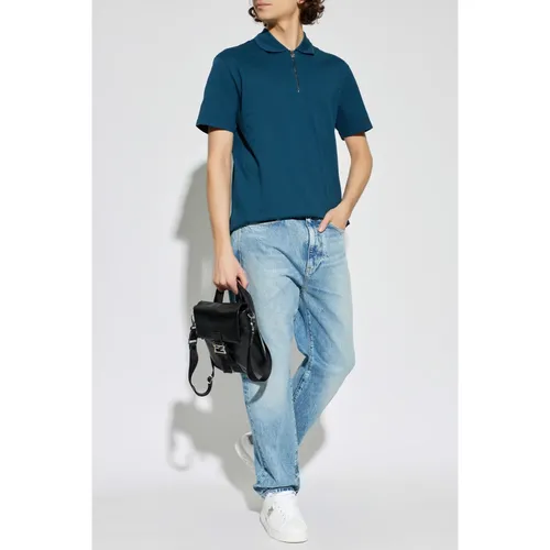 Tops > Polo Shirts - - Versace - Modalova