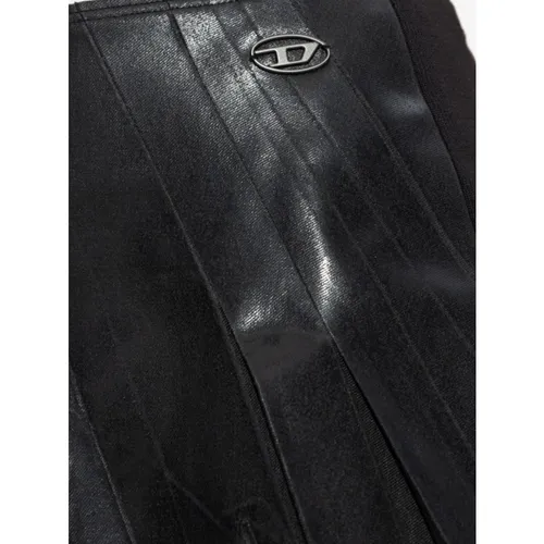 Skirts > Leather Skirts - - Diesel - Modalova