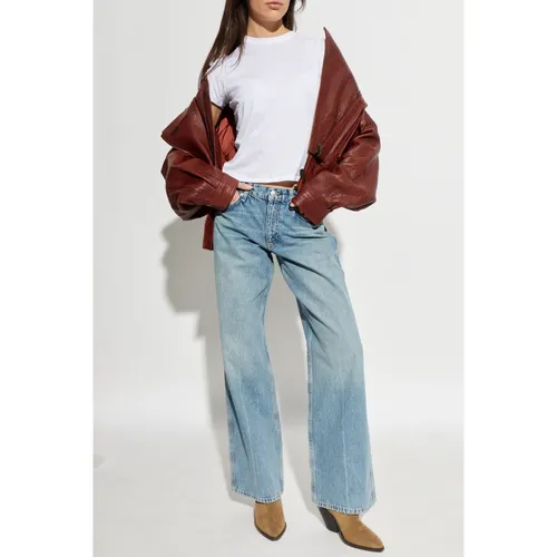 Frame - Tops > T-Shirts - White - Frame - Modalova