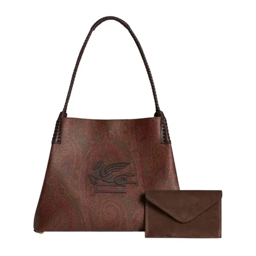 Etro - Bags > Tote Bags - Brown - Etro - Modalova