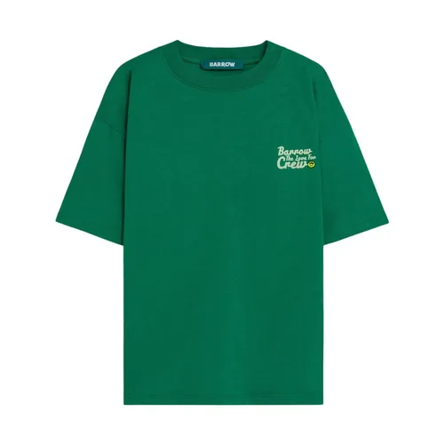 Barrow - Tops > T-Shirts - Green - Barrow - Modalova