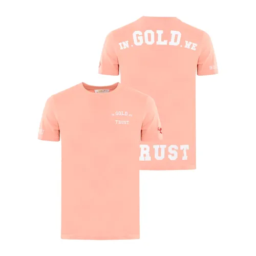 Tops > T-Shirts - - In Gold We Trust - Modalova