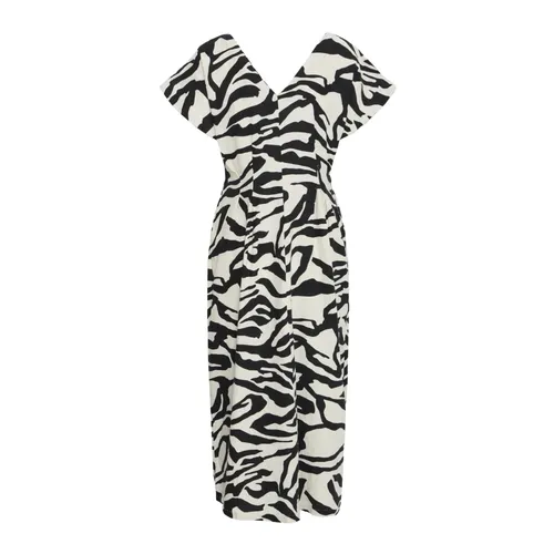 Dresses > Day Dresses > Midi Dresses - - Ichi - Modalova
