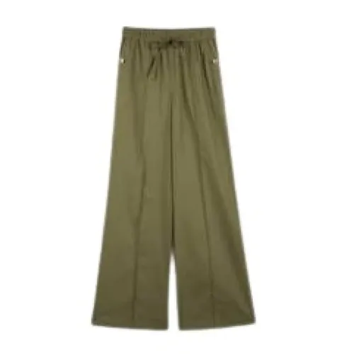 Trousers > Wide Trousers - - Twinset - Modalova