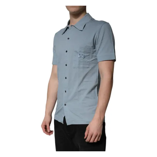 Shirts > Short Sleeve Shirts - - Dolce & Gabbana - Modalova