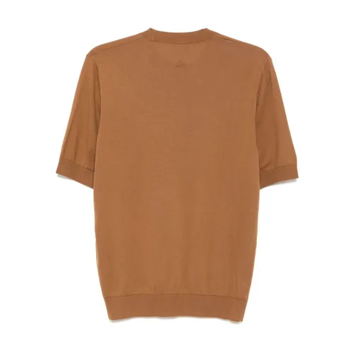Lardini - Tops > T-Shirts - Brown - Lardini - Modalova