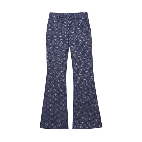 Trousers > Wide Trousers - - Ines de la Fressange Paris - Modalova