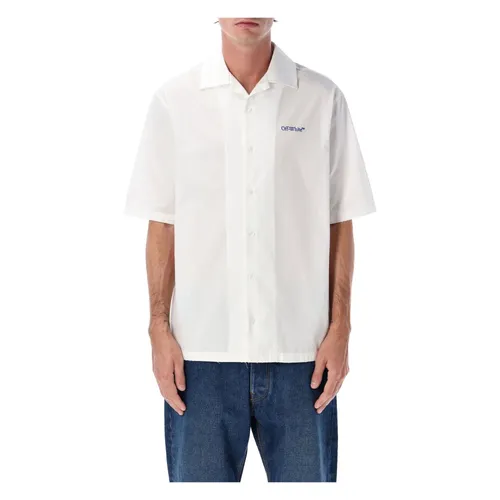 Off - Shirts > Short Sleeve Shirts - - Off White - Modalova