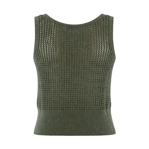 Tops > Sleeveless Tops - - Brunello Cucinelli - Modalova