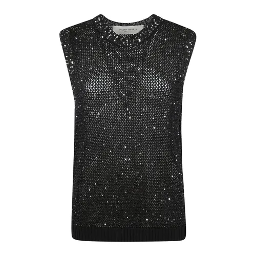 Tops > Sleeveless Tops - - Golden Goose - Modalova