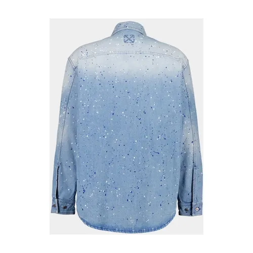 Shirts > Denim Shirts - - Off White - Modalova
