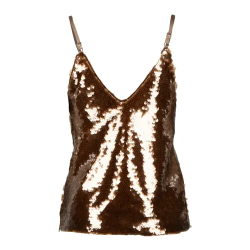 Tops > Sleeveless Tops - - Federica Tosi - Modalova