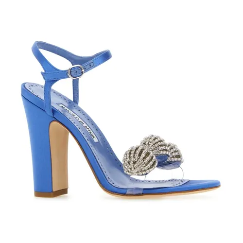 Shoes > Sandals > High Heel Sandals - - Manolo Blahnik - Modalova