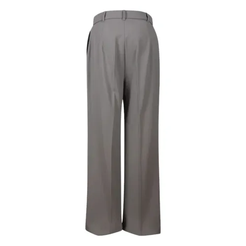 Trousers > Wide Trousers - - Max Mara Studio - Modalova