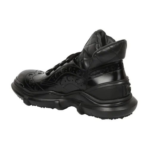 Shoes > Boots > Lace-up Boots - - Dolce & Gabbana - Modalova