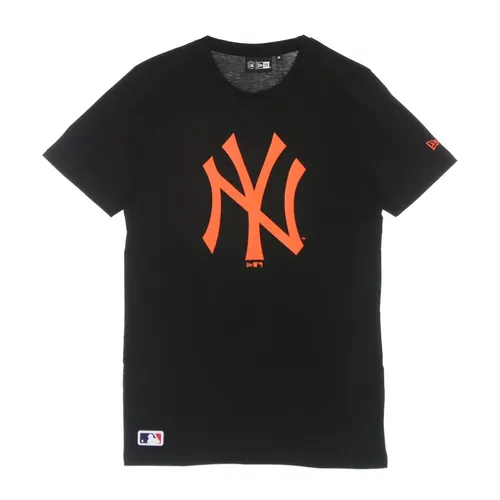 New Era - Tops > T-Shirts - Black - New Era - Modalova