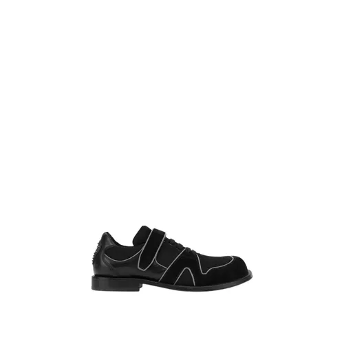 Shoes > Flats > Laced Shoes - - Moschino - Modalova