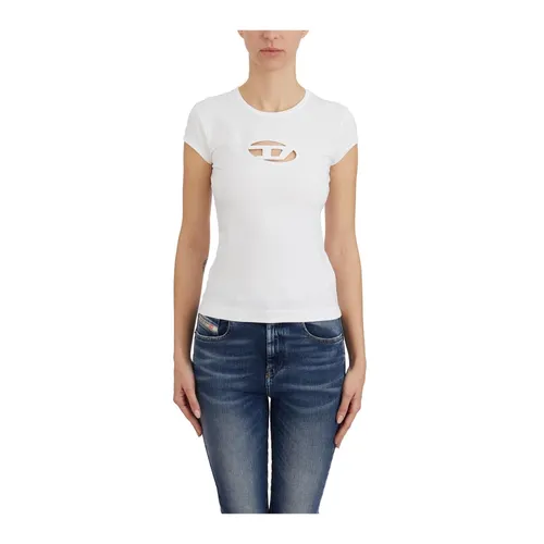 Diesel - Tops > T-Shirts - White - Diesel - Modalova