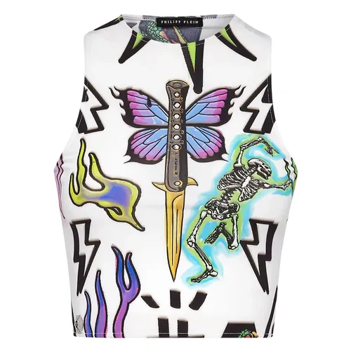 Tops > Sleeveless Tops - - Philipp Plein - Modalova