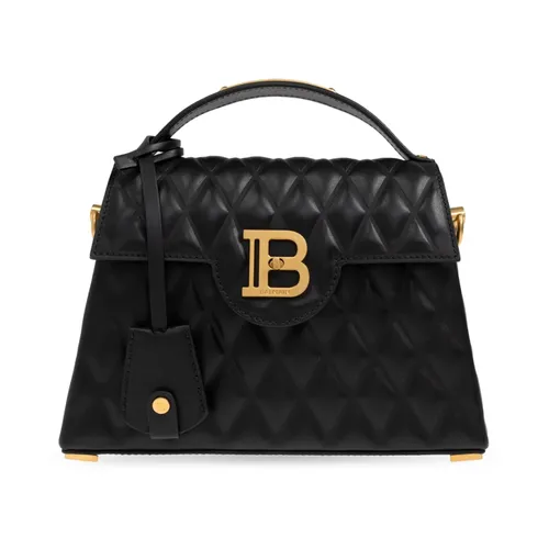 Balmain - Bags > Handbags - Black - Balmain - Modalova