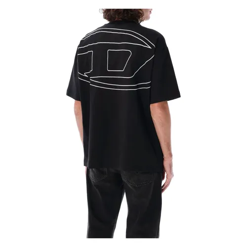 Diesel - Tops > T-Shirts - Black - Diesel - Modalova