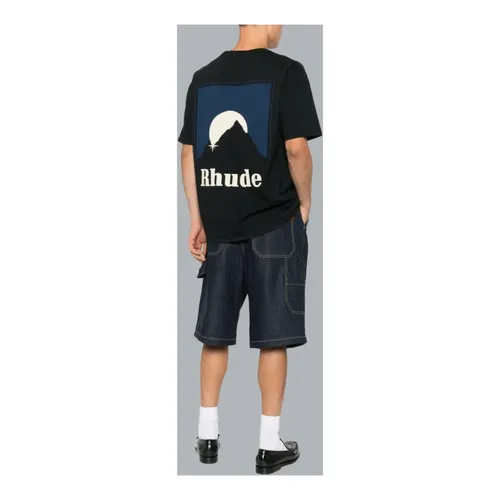 Rhude - Tops > T-Shirts - Black - Rhude - Modalova