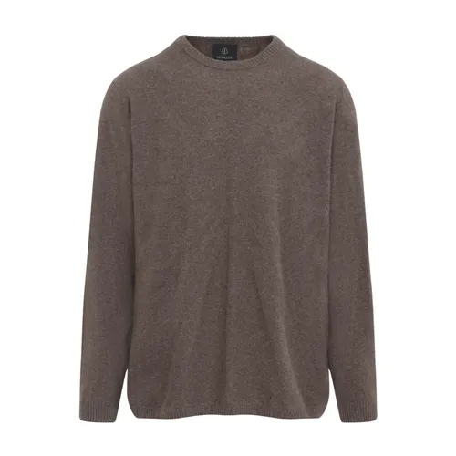 Knitwear > Round-neck Knitwear - - Moncler - Modalova