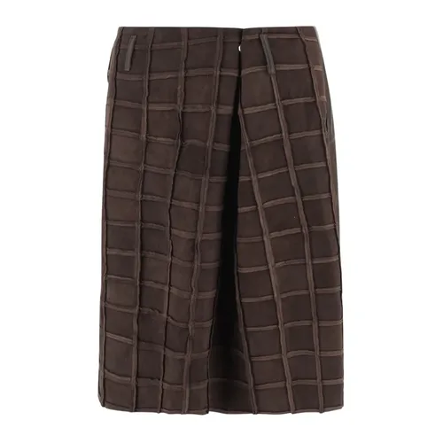 Skirts > Leather Skirts - - Niccolò Pasqualetti - Modalova