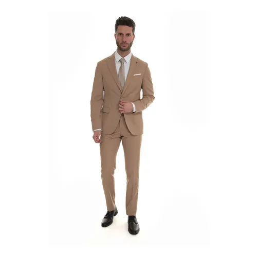 Suits > Suit Sets > Single Breasted Suits - - Paoloni - Modalova