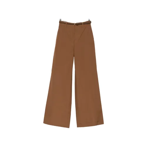 Trousers > Wide Trousers - - Max Mara Studio - Modalova