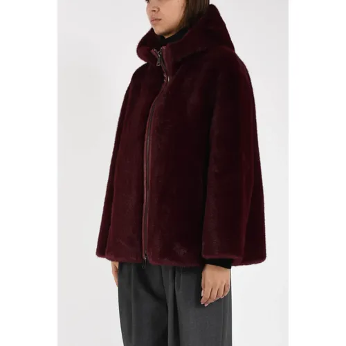 Jackets > Faux Fur & Shearling Jackets - - Lou Andrea - Modalova