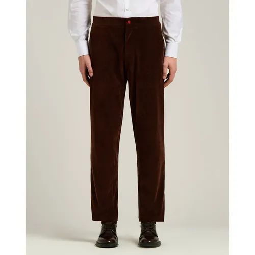 Trousers > Slim-fit Trousers - - Kiton - Modalova