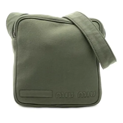 Pre-owned > Pre-owned Bags > Pre-owned Cross Body Bags - - Miu Miu Pre-owned - Modalova
