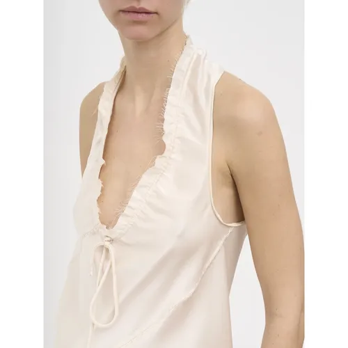 Tops > Sleeveless Tops - - Yehuafan - Modalova